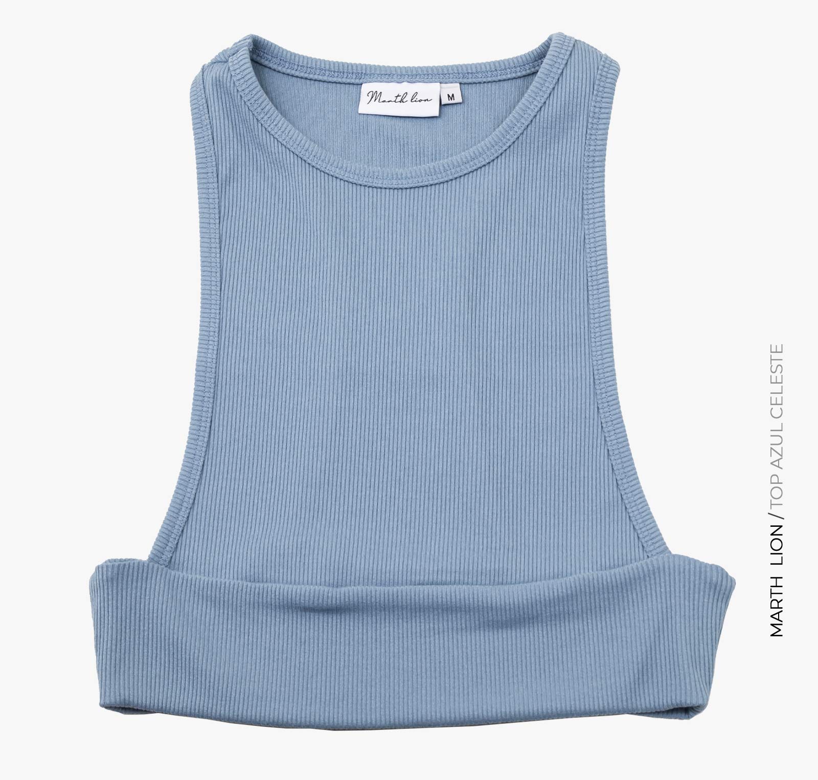 Top Azul Celeste