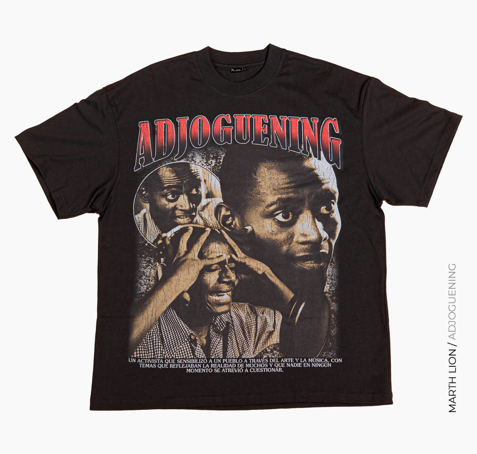 Camiseta Negra Adjoguening